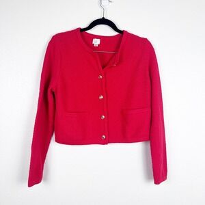 A New Day Women's Cardigan Red Sz M
